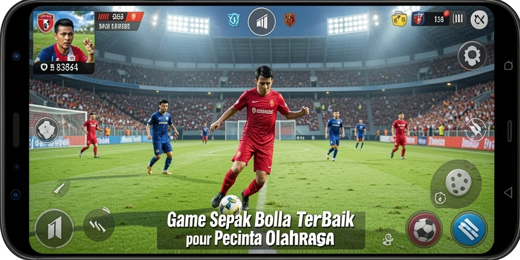Tampilan action seru dari game sepak bola 8364 yang memikat.