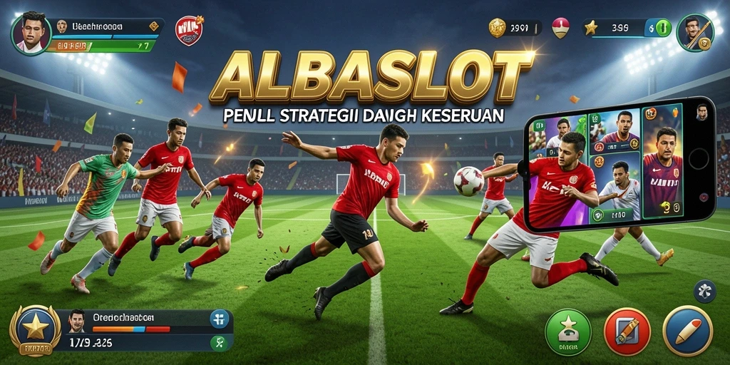 Tampilan gameplay seru di <strong>ALBASLOT</strong> yang menampilkan aksi olahraga.