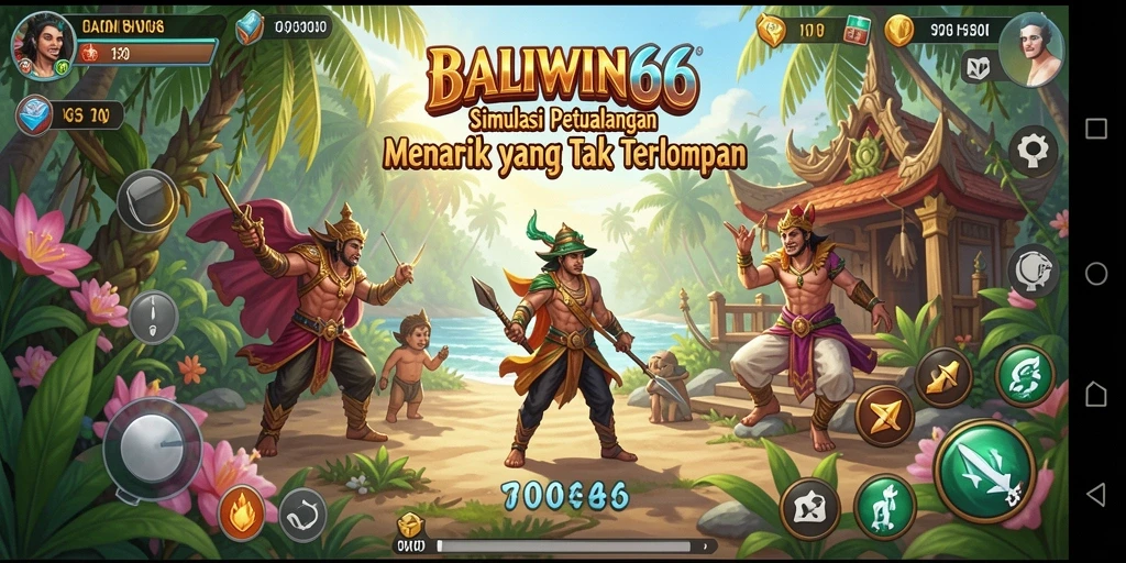 Tampilan gameplay menarik dari BALIWIN66 yang penuh aksi dan petualangan.
