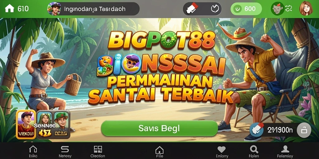 Tampilan menarik dari gameplay BIGPOT88 yang menghibur.
