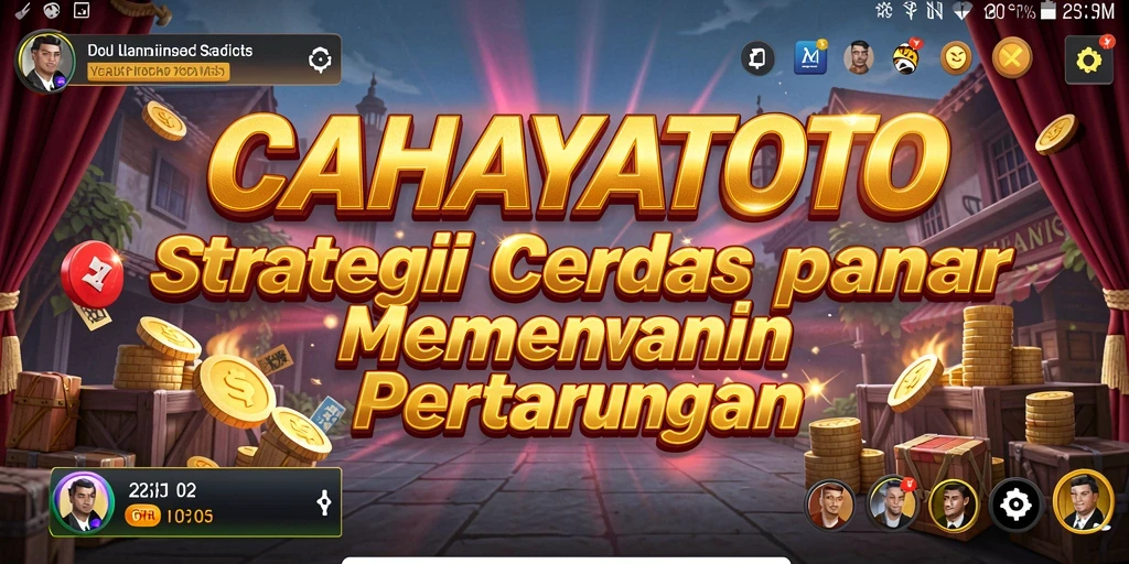 Screenshot gameplay CAHAYATOTO dengan aksi strategi yang mendebarkan.