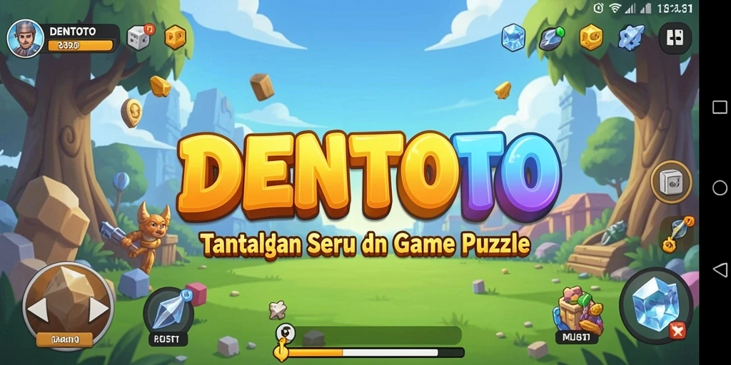 Screenshot dari gameplay DENTOTO yang seru dan penuh tantangan.