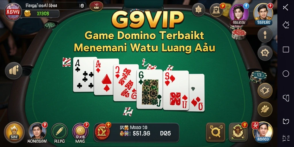 Tampilan gameplay seru di G9VIP dengan grafis cemerlang.