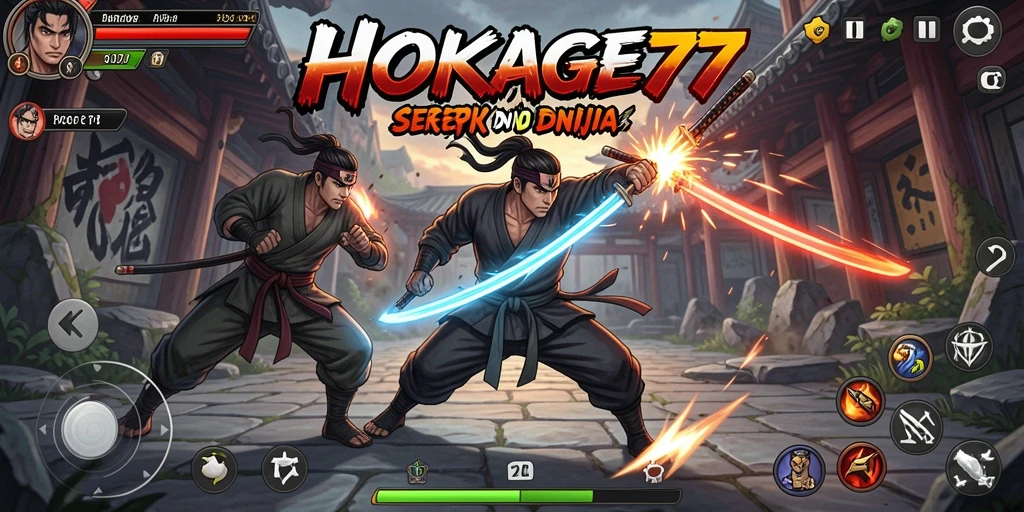 Gameplay HOKAGE77 yang penuh aksi dan seru.