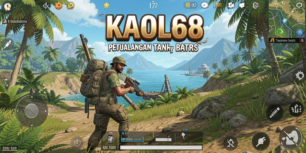 Tampilan gameplay KAOL68 yang menakjubkan dalam dunia terbuka.