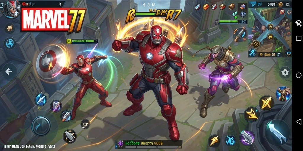 Tampilan antarmuka pengguna <strong>MARVEL77</strong> yang intuitif dan mudah digunakan untuk kebutuhan Utility.