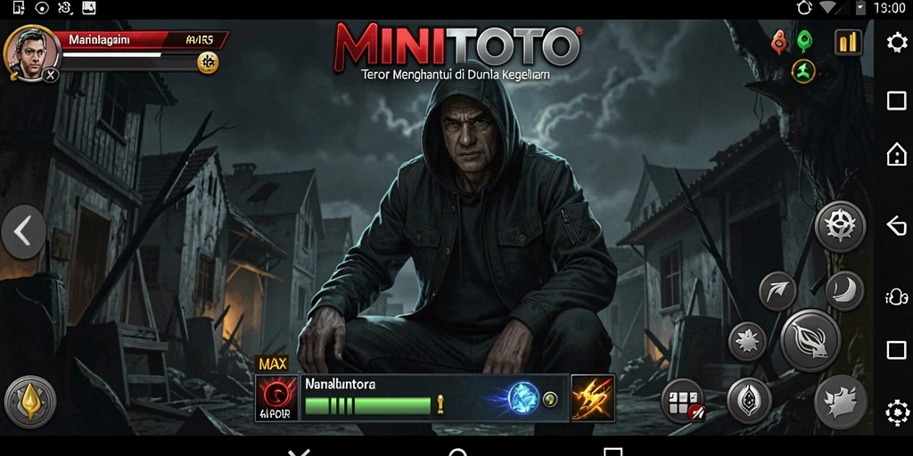 Tampilan menegangkan dari gameplay MINITOTO yang penuh teror.
