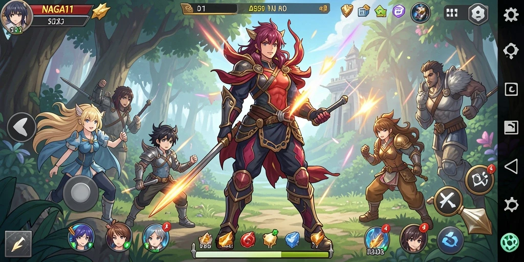 Gameplay menarik dari NAGA11 dengan aksi yang memukau.