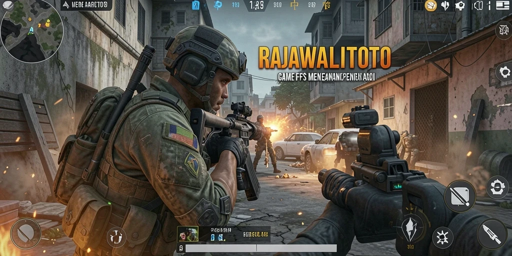 Screenshot dari gameplay menegangkan RAJAWALITOTO.