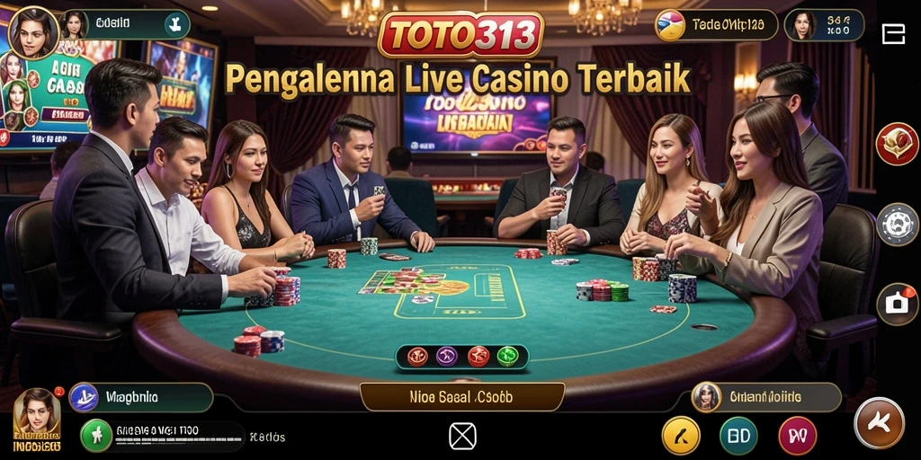 TOTO313 menampilkan dealer langsung yang profesional dan permainan Live Casino yang mengasyikkan.
