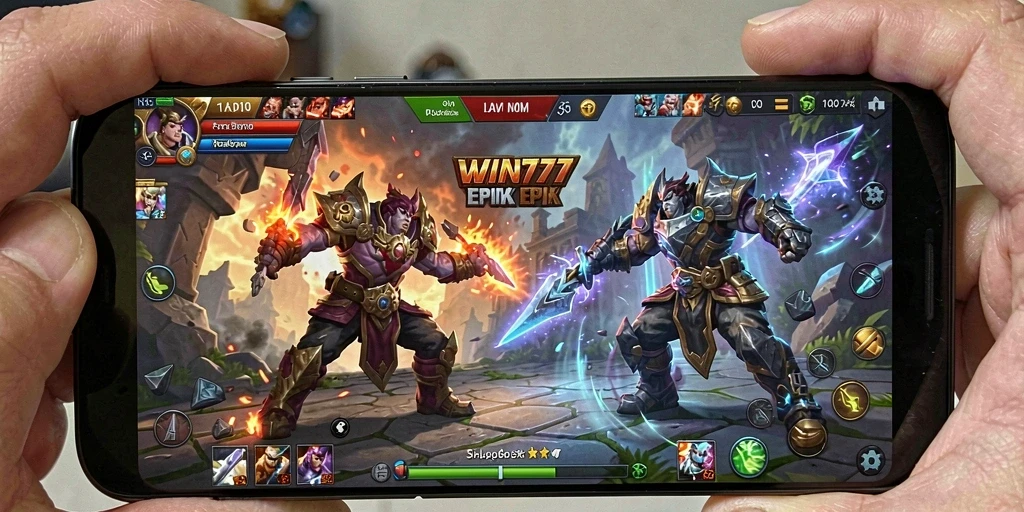 Gameplay seru dalam WIN777 dengan pertarungan tim yang mendebarkan.